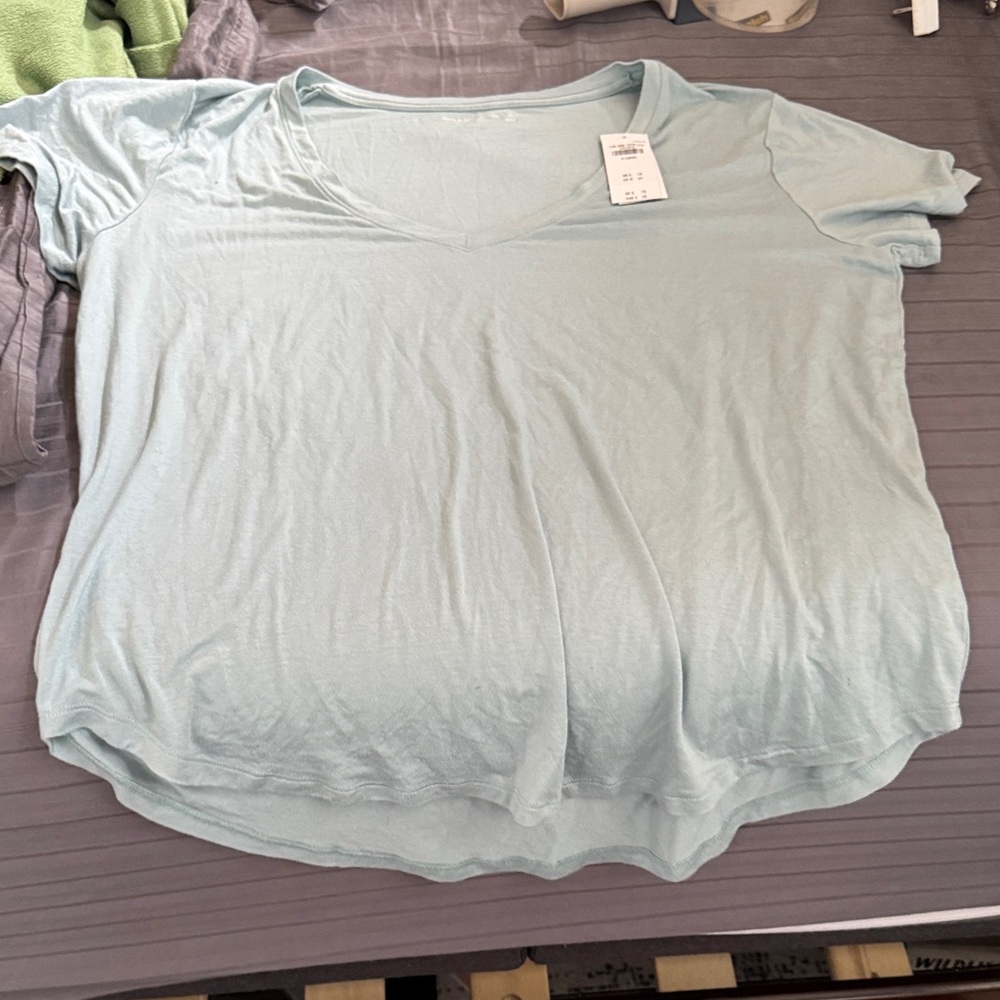 Light Blue Women's Top